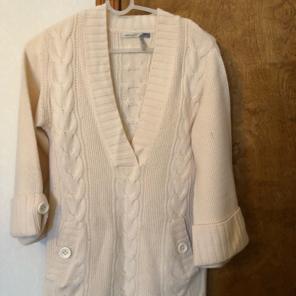 3/4 sleeve sweater